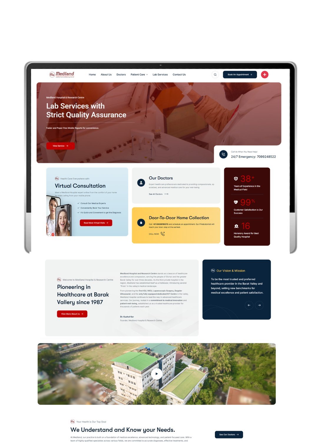 Mediland Hospital & Research Centre website